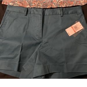 Michael kors ladies teal shorts size 12